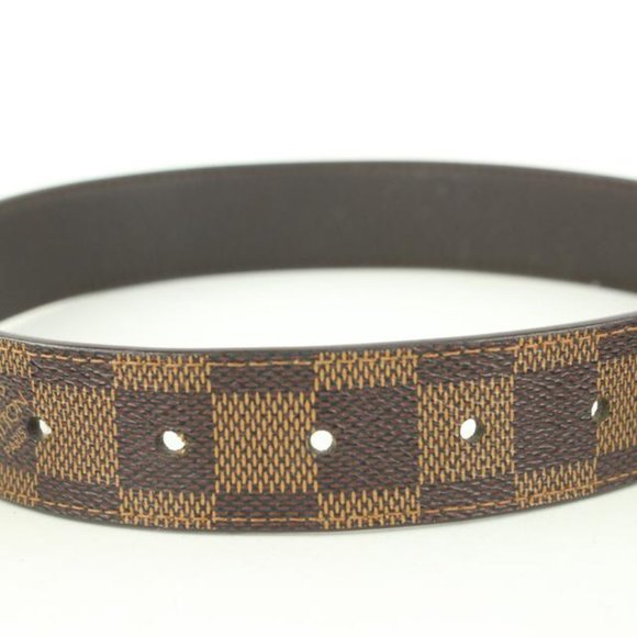 Louis Vuitton 90/36 Damier Ebene Belt 16lv31 main image 5